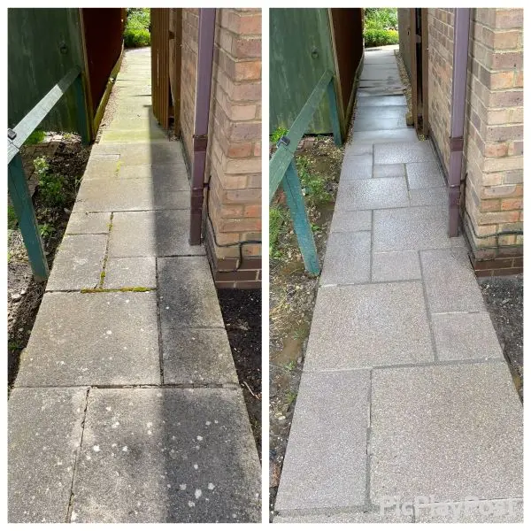 path patio cleaning