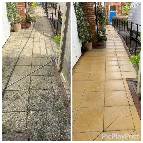 pressure washing