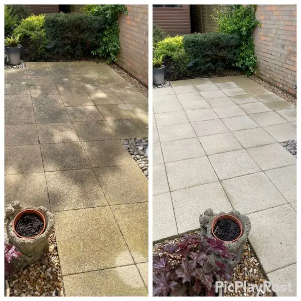 pressure washing patios