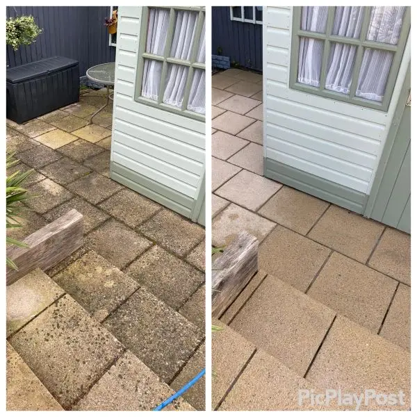 patio cleaning steps