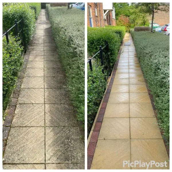 pressure washing