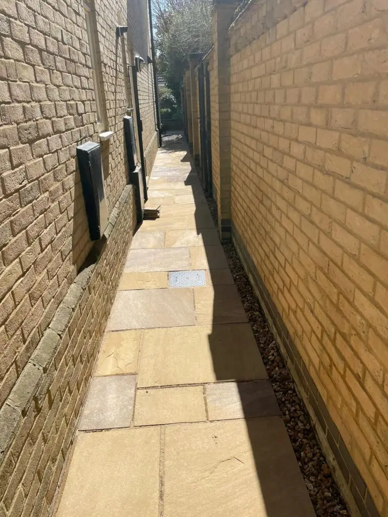 patio cleaning after cleaning