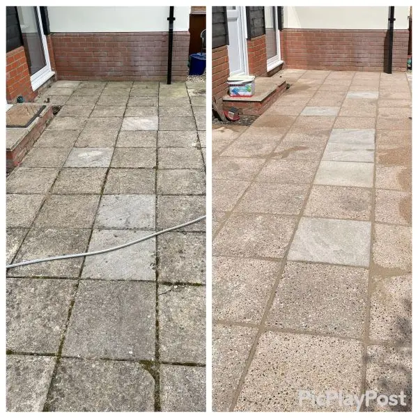 pressure washing