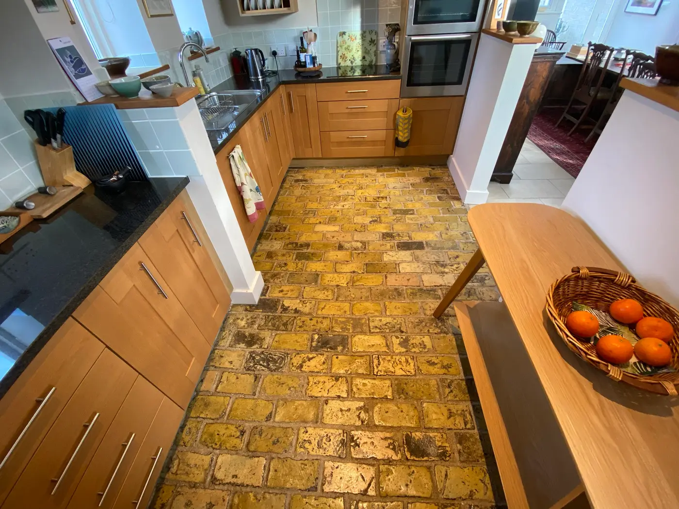 brick floor restoration