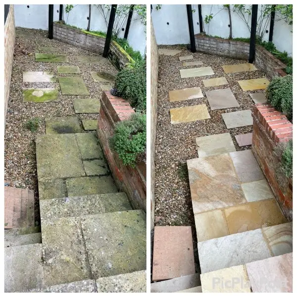 pressure washing steps
